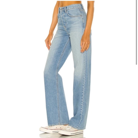 GRLFRND Brooklyn High Rise Straight Jeans in Miracle Mile 32 - Picture 4 of 11